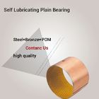 POM Indents Self Lubricating Plain Bearing Bronze Metal Polymer Bearings Inch Custom Size