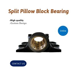 Pillow Blocks Oilless Bronze Graphite Plugged Bushings