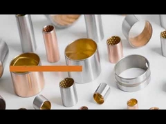 Bague de palier bimétallique frittée fendue haute performance