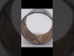 Coussinet de palier bimétallique à couche coulissante sans huile, haute dureté