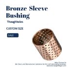 Thin - Walled Split Bronze Bushings Oil Pocket Metric Size Plain Bearing