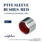 Polymer Plain Bearings Types Composite Self-lubricating Red PTFE Bushing Without Pb