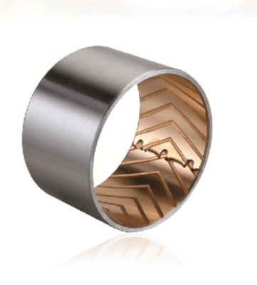 acheter Buissons fendus CuPb24Sn4 d'acier | Bague bimétallique d'incidences d'Oilless et de pompe de palette pour des états approximatifs d'opération fabrication en ligne