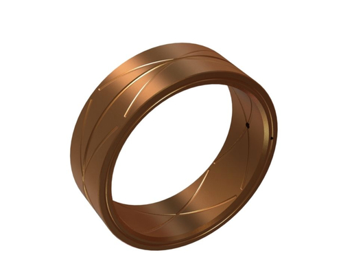 acheter Individu de rapport simple de volant lubrifiant la taille métrique de bagues en bronze fabrication en ligne