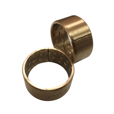 acheter Lubrification cylindrique de baguage en bronze d'individu de la douille BMZ de CuSn8P fabrication en ligne