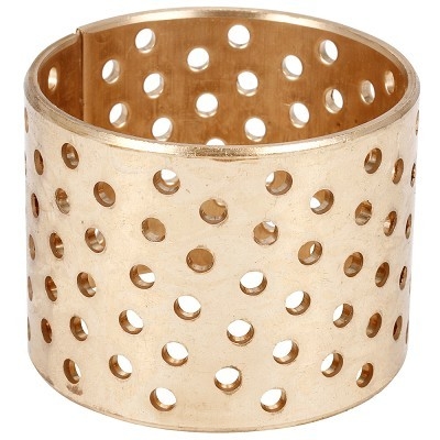 Un bon prix. Collier Cusn8 Bush de rapport simple en bronze perforé de 60x65x50mm en ligne