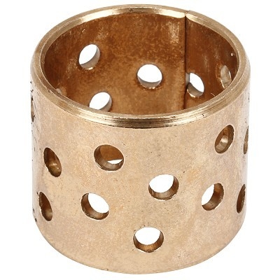 Un bon prix. Type fendu bague en bronze métrique de la bride CuSn8 avec des trous en ligne